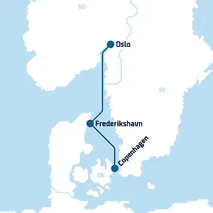  Dfds Ferry - To Oslo, Copenaghen